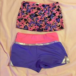 Dance/gymnastics shorts